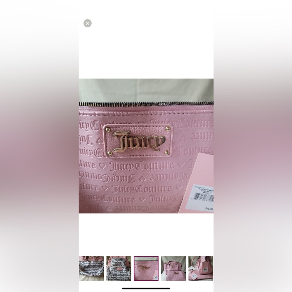 NWT Pink Juicy Couture Wristlet - Picture 3 of 12